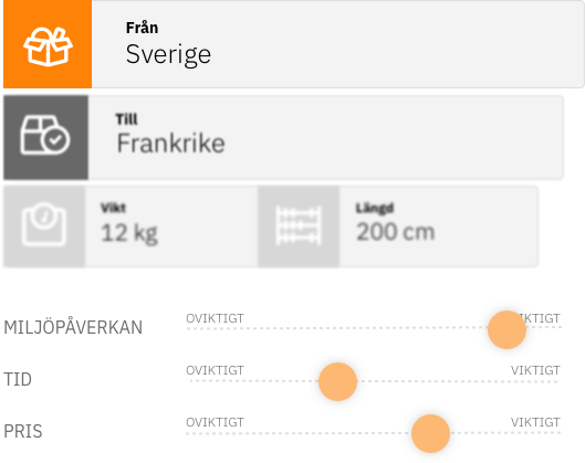 Fraktus prisberäkning